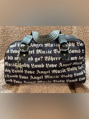 **RARE**🐑🐑💋 Vintage Lesport Sac x Gwen Stefani Duffel Bag w Guitar Strap Handles